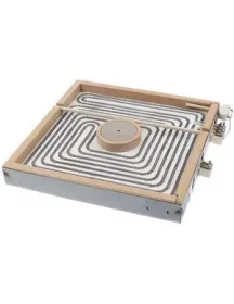 Конфорка радіальна EGO 490202 квадратна 300x300mm 4000W 400V (з розпізнавачем каструлі)