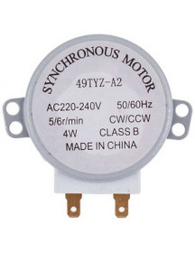 Двигун піддона для мікрохвильової печі 49TYZ-A2 5/6r/min 240V 4W H(шток)=14mm