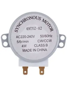 Двигун піддона для мікрохвильової печі 49TYZ-A2 5/6r/min 240V 4W H(шток)=14mm