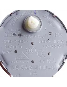 Двигун піддона для мікрохвильової печі Electrolux TYJ50-8A7 50282070007 Двигун піддона для мікрохвильової печі Electrolux TYJ50-8A7 50282070007