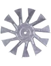 Крильчатка вентилятора для духовки AEG 5550231012 D=120mm D отвору=6mm (метал)