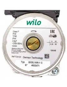Насос циркуляционный в сборе Wilo BXSL15/6-1 для газового котла Baxi Fourtech, Main Four, Westen Boyler 5698270