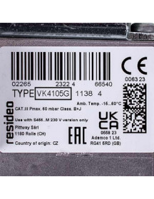 Газовий клапан Honeywell VK4105G1138 для газового котла Baxi Main Four, Westen Quasar 5702340