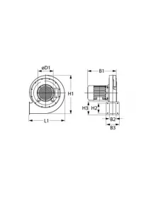 Вентилятор радіальний для пароконвектомата EBM-PAPST 601295 RG130/0800-3612 230V 50W Вентилятор радіальний для пароконвектомата EBM-PAPST 601295 RG130/0800-3612 230V 50W