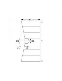 Крильчатка вентилятора для пароконвектомата Lainox 602290 D=240mm H=83,5mm Крильчатка вентилятора для пароконвектомата Lainox 602290 D=240mm H=83,5mm