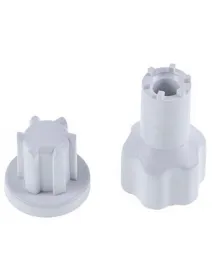 Комплект муфт (2шт) основной чаши 2000ml для кухонного комбайна Braun 67051112