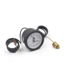 Термоманометр 0-4 бар 0-120 °C для газового котла Junkers/Bosch/Buderus, Protherm 7098311