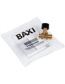 Кран підживлення для газового котла Baxi/Westen 710224400 Кран підживлення для газового котла Baxi/Westen 710224400
