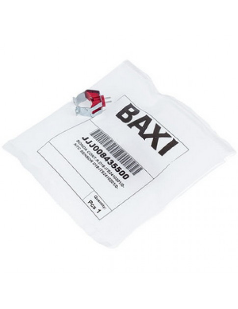 Датчик температури NTC накладний D=18 мм для газового котла Baxi/Westen 8435500 Датчик температури NTC накладний D=18 мм для газового котла Baxi/Westen 8435500