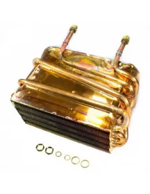Теплообменник первичный для газового котла Junkers Ceraclass, Bosch Gas 3000 ZW/ZS 30 кВт 87054063290 Теплообменник первичный для газового котла Junkers Ceraclass, Bosch Gas 3000 ZW/ZS 30 кВт 87054063290