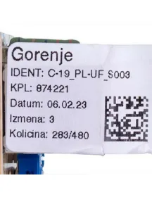 Плата управления для морозильной камеры Gorenje 874221