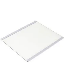 Полка для двухкамерного холодильника Gorenje 889120 300x255mm (стеклянная с обрамлением, левое отделение)