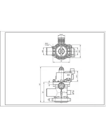 Помпа для пральної машини Атлант 908092000906 Hanyu 30W B20-6AZC