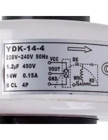 Мотор вентилятора блоку для кондиціонера Beko 9197600011 YDK-14-4 14W 240V 0.15A (проти год. стрілки) Мотор вентилятора блоку для кондиціонера Beko 9197600011 YDK-14-4 14W 240V 0.15A (проти год. стрі…