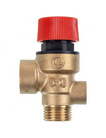 Запобіжний клапан 3 бар 1/2&apos&apos + 1/4&apos&apos для газового котла Ariston 998447 Запобіжний клапан 3 бар 1/2&apos&apos + 1/4&apos&apos для газового котла Ariston 998447