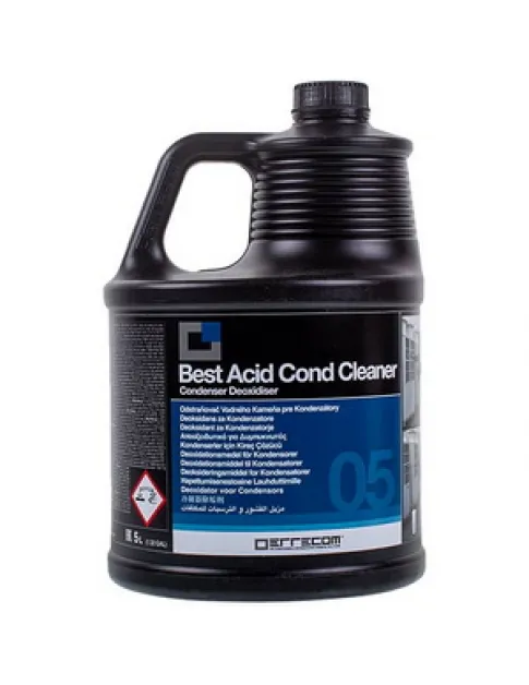 Очиститель для конденсаторов ERRECOM AB1212.P.01 (кислотный, концентрат 5л) Best Acid Cond Cleaner Очиститель для конденсаторов ERRECOM AB1212.P.01 (кислотный, концентрат 5л) Best Acid Cond Cleaner