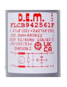 Сетевой фильтр FLCB942561F для стиральной машины Indesit С00064559