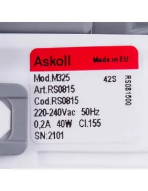 Помпа (насос) для пральної машини Indesit C00266228 Askoll 40W М325 Помпа (насос) для пральної машини Indesit C00266228 Askoll 40W М325