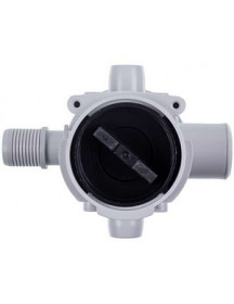 Корпус насоса з фільтром для пральної машини Samsung DC61-10652C D=32/24mm