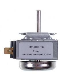 Таймер механічний для духовки DKJ-Y 16A 250V 60хв. (шток 24x6mm) Таймер механічний для духовки DKJ-Y 16A 250V 60хв. (шток 24x6mm)