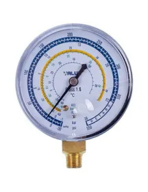 Манометр низького тиску GBL VALUE (D корпусу=68mm, R22 R410a R32) Манометр низького тиску GBL VALUE (D корпусу=68mm, R22 R410a R32)