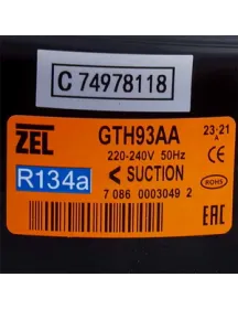 Компресор для холодильника Zanussi ZEL GTH93AA R134a 260W (з пусковим реле) Компресор для холодильника Zanussi ZEL GTH93AA R134a 260W (з пусковим реле)