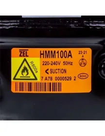 Компресор для холодильника Zanussi ZEL HMM100A R600a 100W (з пусковим реле) Компресор для холодильника Zanussi ZEL HMM100A R600a 100W (з пусковим реле)