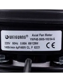 Осьовий вентилятор Weiguang YWF4E-350-S-102/34-G 220V 1380rpm 2270 м3/год Осьовий вентилятор Weiguang YWF4E-350-S-102/34-G 220V 1380rpm 2270 м3/год