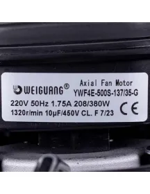 Осьовий вентилятор Weiguang YWF4E-500S-137/35-G 220V 1320rpm 6420 м3/год Осьовий вентилятор Weiguang YWF4E-500S-137/35-G 220V 1320rpm 6420 м3/год