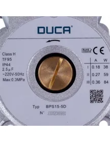 Насос циркуляційний Duca BPS 15-5D 84 Вт D=21 мм (зворотне обертання) для газового котла Bosch/Bu…