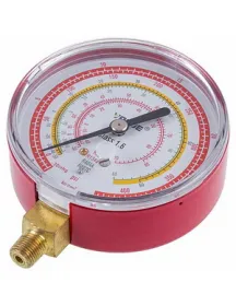 Манометр високого тиску CH VALUE (D корпусу = 80mm, R404 R22 R407 R134)
