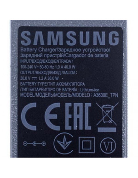 Адаптер для акумуляторного пилососа Samsung DJ44-00013H 100-240V 36W 1.2A Адаптер для акумуляторного пилососа Samsung DJ44-00013H 100-240V 36W 1.2A