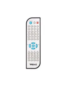 Пульт дистанційного керування для DVD програвача West DVX5144HD Пульт дистанційного керування для DVD програвача West DVX5144HD