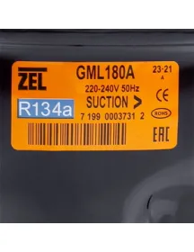 Компресор для холодильника Zanussi ZEL GML180A R134a 178W (з пусковим реле ZHB68-120P15C) Компресор для холодильника Zanussi ZEL GML180A R134a 178W (з пусковим реле ZHB68-120P15C)