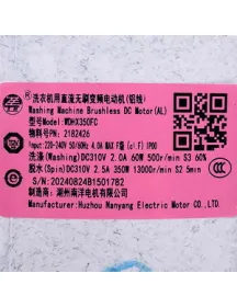 Двигун для пральної машини Hisense HK2182426 220-240V 2.0A 60W Двигун для пральної машини Hisense HK2182426 220-240V 2.0A 60W