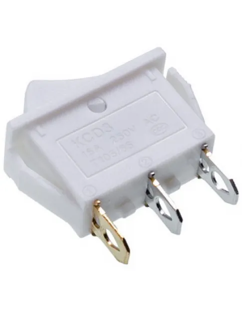 Вимикач KCD3-101N 16A 250V для масляного обігрівача Вимикач KCD3-101N 16A 250V для масляного обігрівача