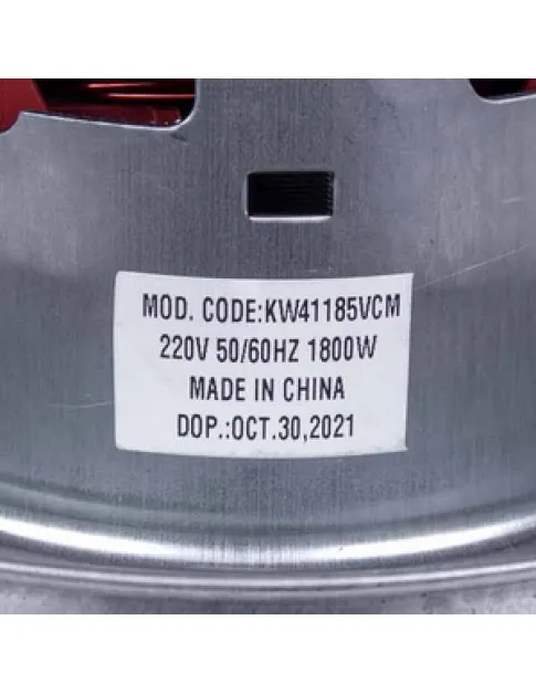 Двигатель для пылесоса KW41185VCM (с выступом) Koolwen D=134/84 mm H=35/108 mm 1800 W Двигатель для пылесоса KW41185VCM (с выступом) Koolwen D=134/84 mm H=35/108 mm 1800 W