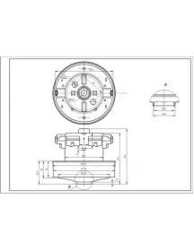 Двигун для пилососа KW41531VCM (з виступом) Koolwen D=135/84 mm H=35/111 mm 2000 W
