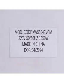 Двигун для мийного пилососа Koolwen KW56543VCM D=132/88mm H=130/45mm 1350W