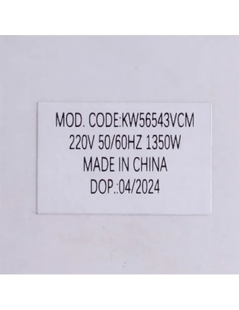 Двигатель для моющего пылесоса Koolwen KW56543VCM D=132/88mm H=130/45mm 1350W