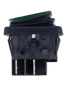 Вимикач LF3319447 16A-250V/20A-125V 4 контакта (універсальний) зелений Вимикач LF3319447 16A-250V/20A-125V 4 контакта (універсальний) зелений