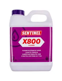 Жидкость Sentinel X800 Cleaner, 1 л для очистки сильно загрязненных систем отопления