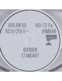 Реле тиску повітря (пресостат) Huba Control 100/72 Па для газового котла Beretta R01005272 Реле тиску повітря (пресостат) Huba Control 100/72 Па для газового котла Beretta R01005272