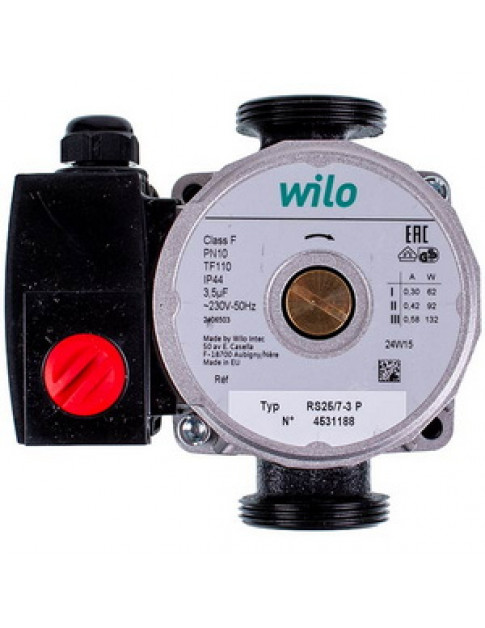 Насос циркуляційний Wilo Star-RS 25/70 130 (сірий)