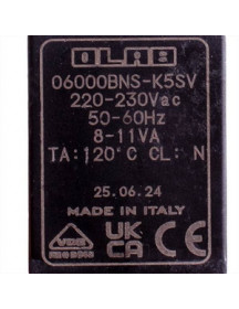 Клапан електромагнітний для парогенератора Tefal SS-1810002488 06000BNS-K5SV 220-230V 8-11VA Клапан електромагнітний для парогенератора Tefal SS-1810002488 06000BNS-K5SV 220-230V 8-11VA