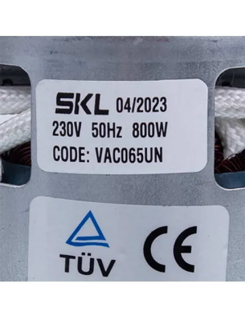 Двигатель для пылесоса VAC065UN SKL D=106/72 mm H=100/26 mm 800 W