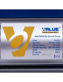 Вакумний насос Value VE-225 (2 ступ./70 літ/хв.) Вакумний насос Value VE-225 (2 ступ./70 літ/хв.)
