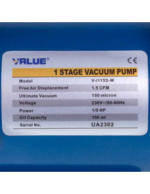 Вакуумный насос Value VI 115 S-M (1 ступень / 51 л / мин.) Вакуумный насос Value VI 115 S-M (1 ступень / 51 л / мин.)