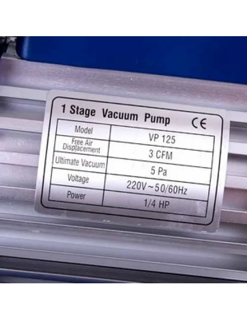 Вакуумный насос VP125 (1 ступ. 70 л/мин.)