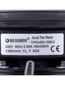 Осевой вентилятор Weiguang YWF4D-450S-102/60-G 380V 1350rpm 4800 м³/ч Осевой вентилятор Weiguang YWF4D-450S-102/60-G 380V 1350rpm 4800 м³/ч
